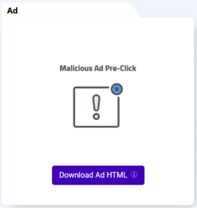 Forced Click Ads in Mobile Apps