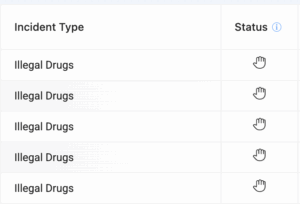 Figure 4: Illegal Drug Ads Blocked by AppHarbr